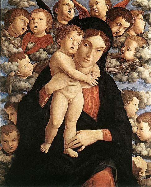 Andrea Mantegna The Madonna of the Cherubim oil painting picture